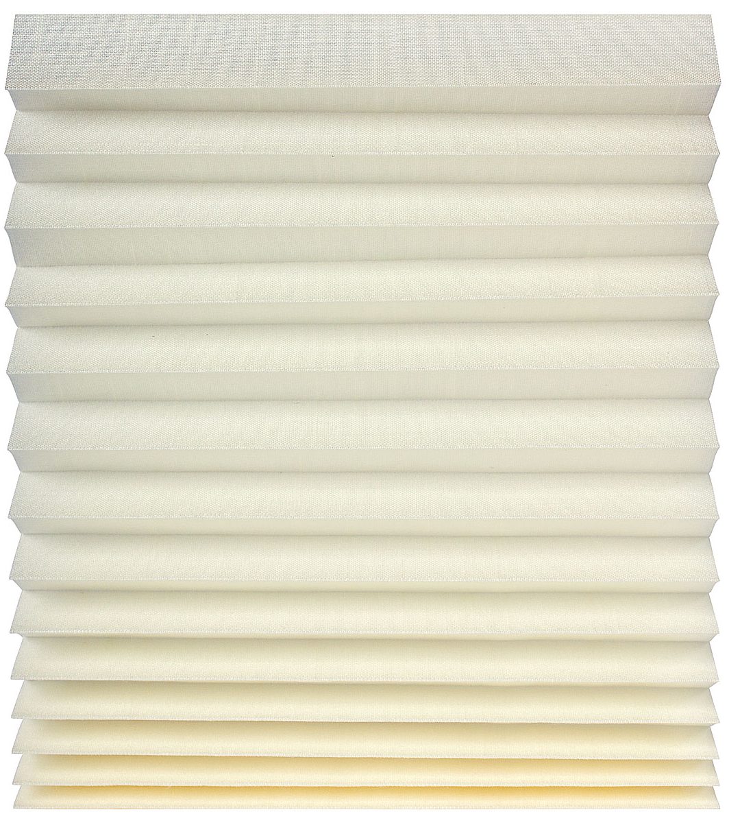 Pleated Shades - Flaxen Ivory