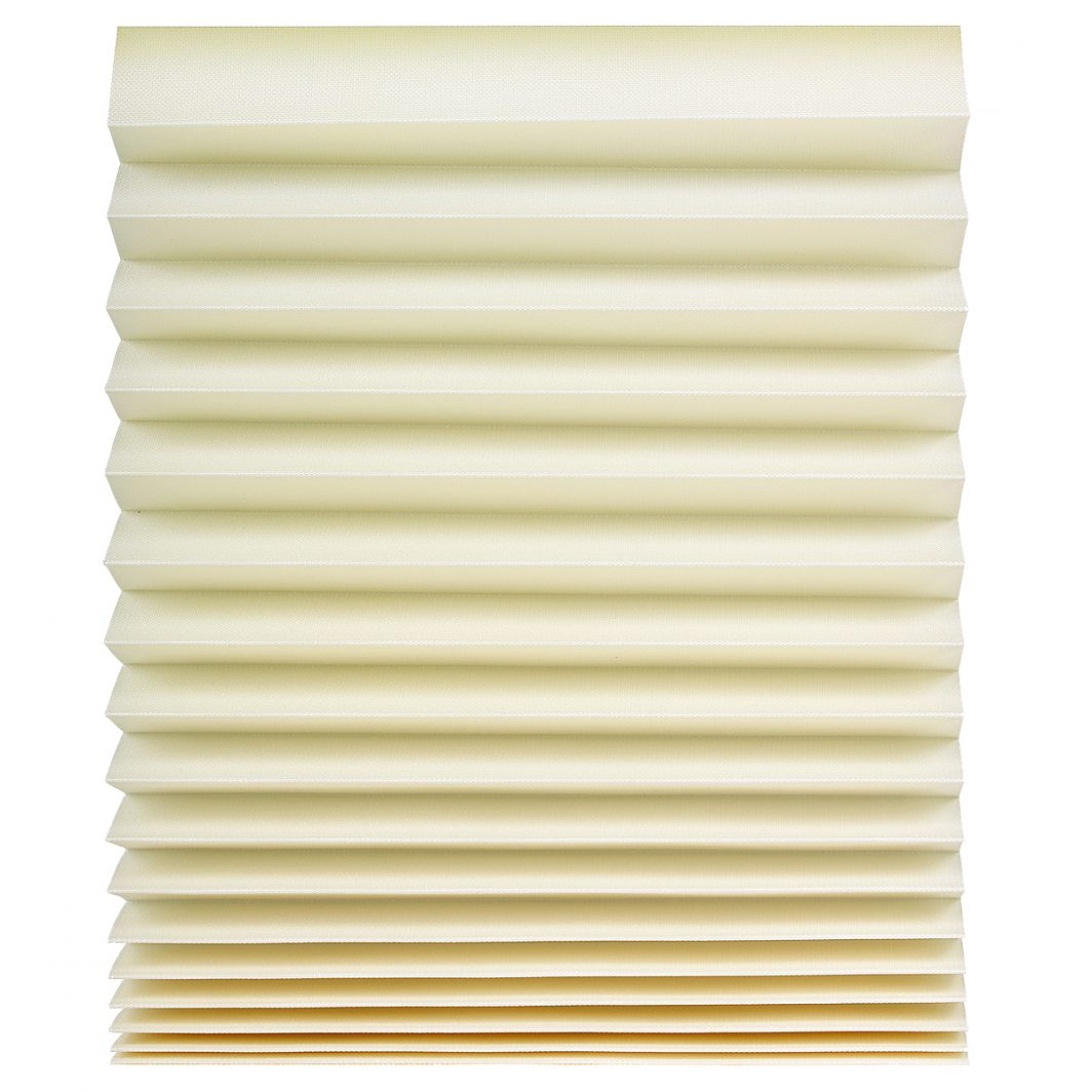 Pleated Shades - Sailcloth Ivory