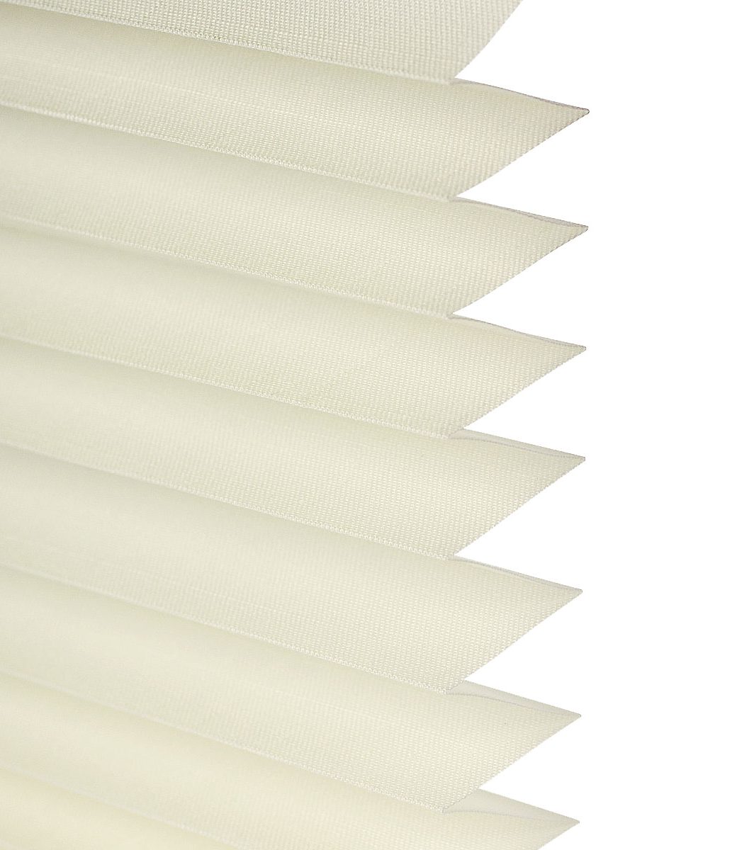 Pleated Shades - Flaxen Ivory