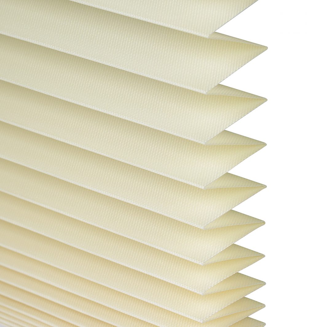 Pleated Shades - Sailcloth Ivory