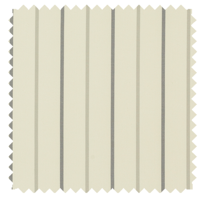 Calvin/Simple Stripe- Marine - Silverhaze
